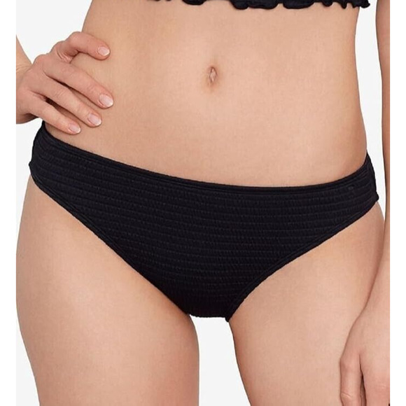 Salt + Cove Seersucker Hipster Bikini Swim Bottoms (Women's Medium) Swimsuit NWT - Picture 1 of 6